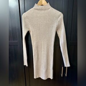 GUESS Ribbed Sweater Dress – Size Medium – 34” Length